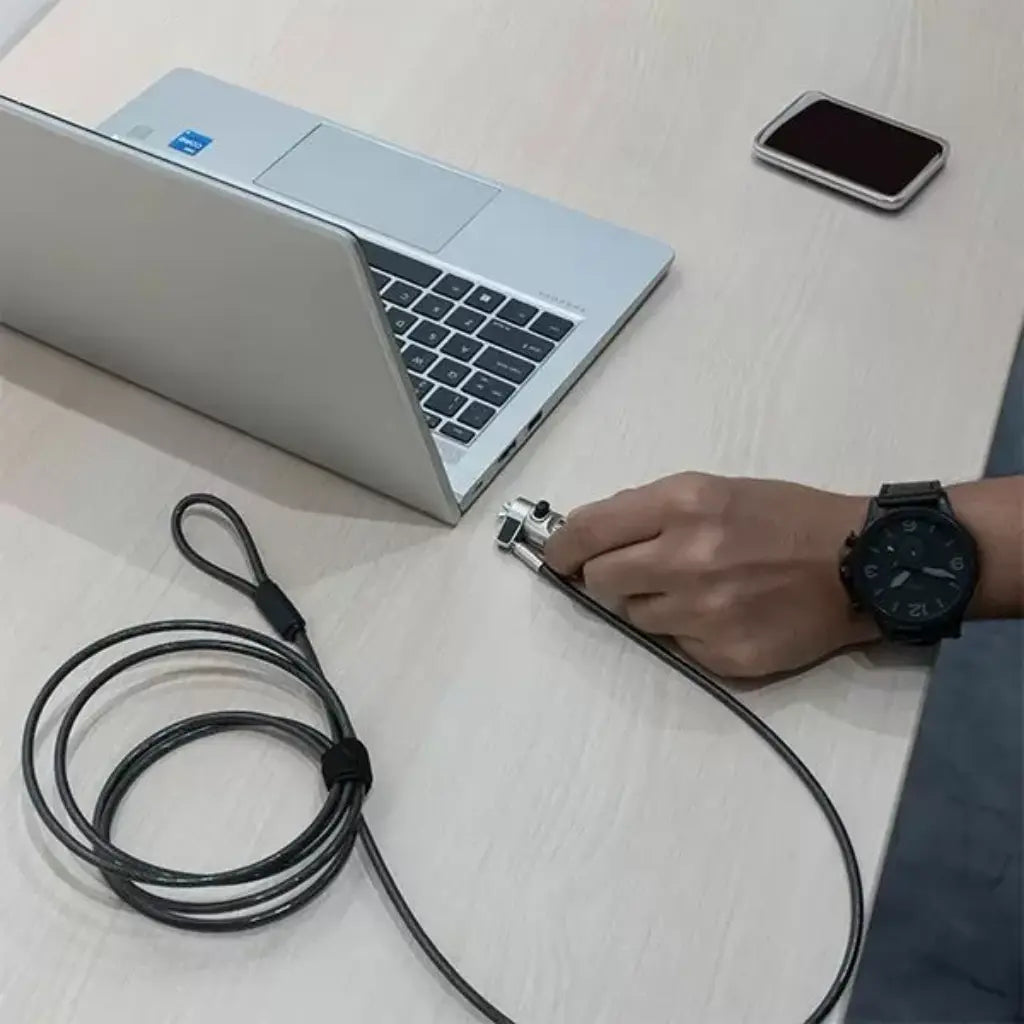 Cadyce CA-NANOCLK Keyed Nano Security Cable Lock 2M-tpstech.in