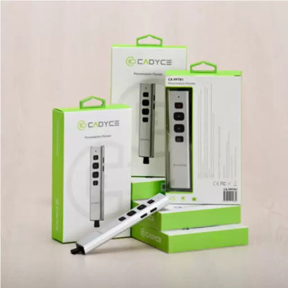 Cadyce CA-PPTR1 Wireless Presentation Pointer with Red Laser 30M Range-tpstech.in