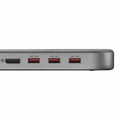 Cadyce CA-T3DPD Thunderbolt 3 DisplayPort Docking Station with 8K Support Dual 4K Display 40Gbps Data Transfer 60W PD Charging-tpstech.in