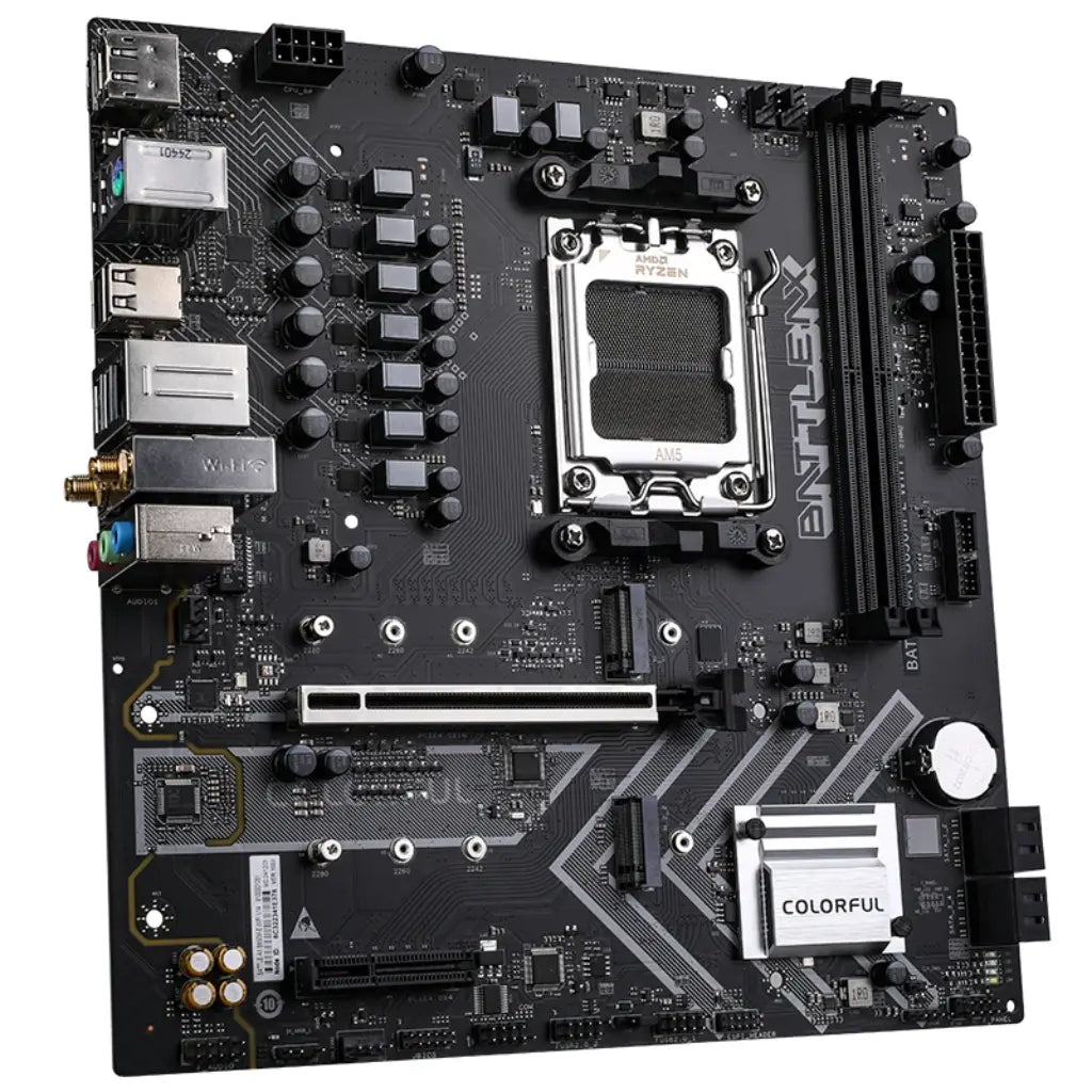 Colorful BATTLE‑AX B650M‑E WIFI V14 B650 AM5 DDR5 Micro‑ATX