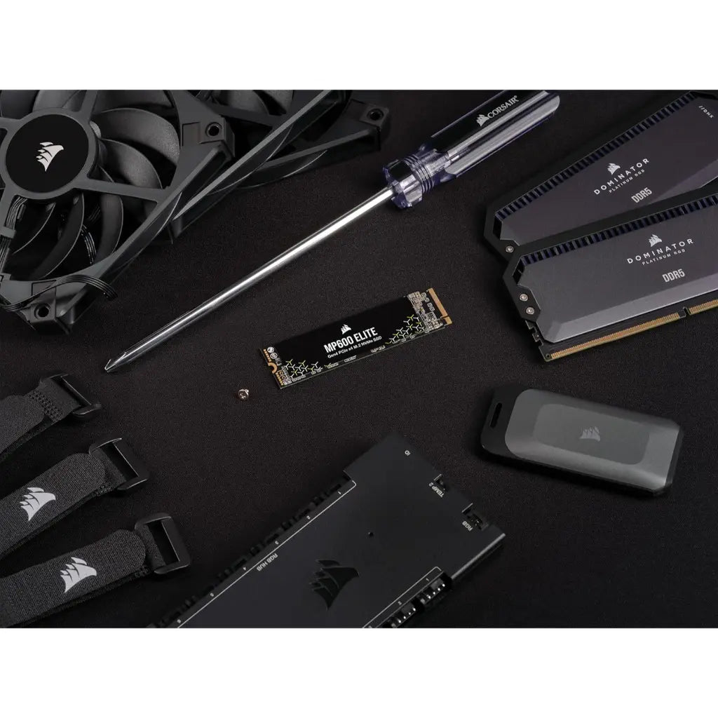 Corsair MP600 Elite 2TB PCIe Gen4 NVMe M.2 Internal SSD-tpstech.in