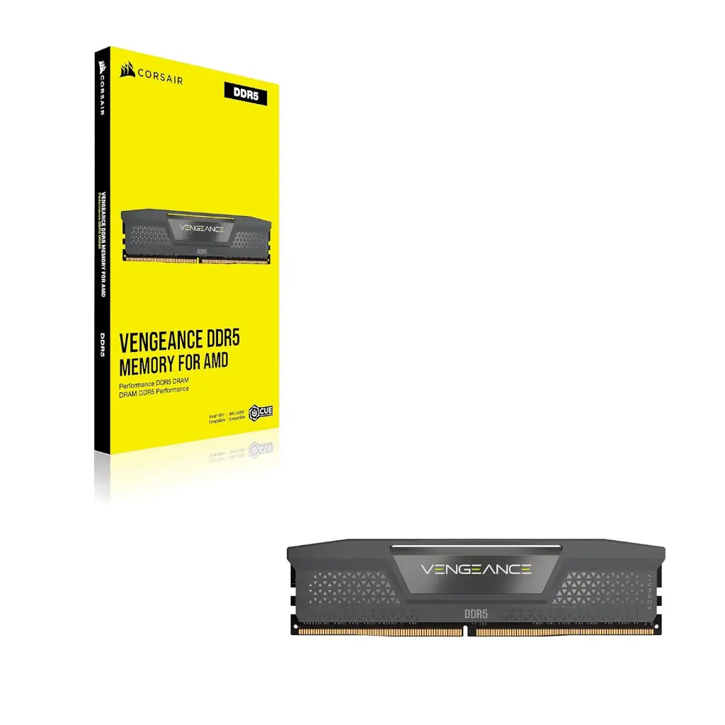 Corsair Vengeance 32GB DDR5 RAM 6000MHz CL38 Desktop Memory - Gray-tpstech.in