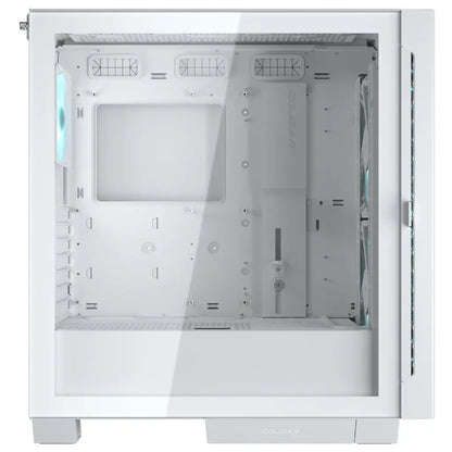 Cougar Airface Eco RGB Mid Tower PC Case with Dual 180mm ARGB PWM Fans - White-tpstech.in