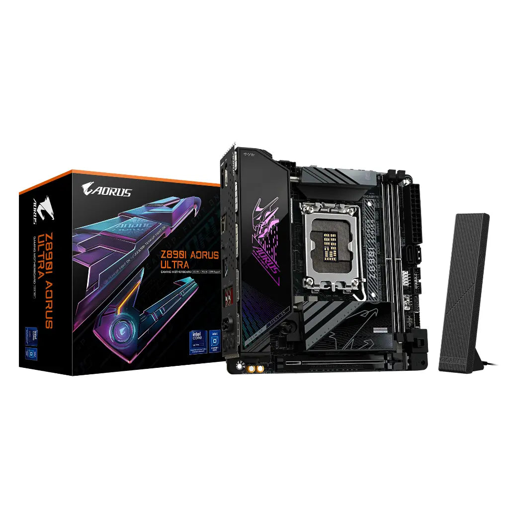 Gigabyte Z890I AORUS ULTRA Z890 Wi-Fi LGA1700 DDR5 Mini-ITX Gaming Motherboard-tpstech.in