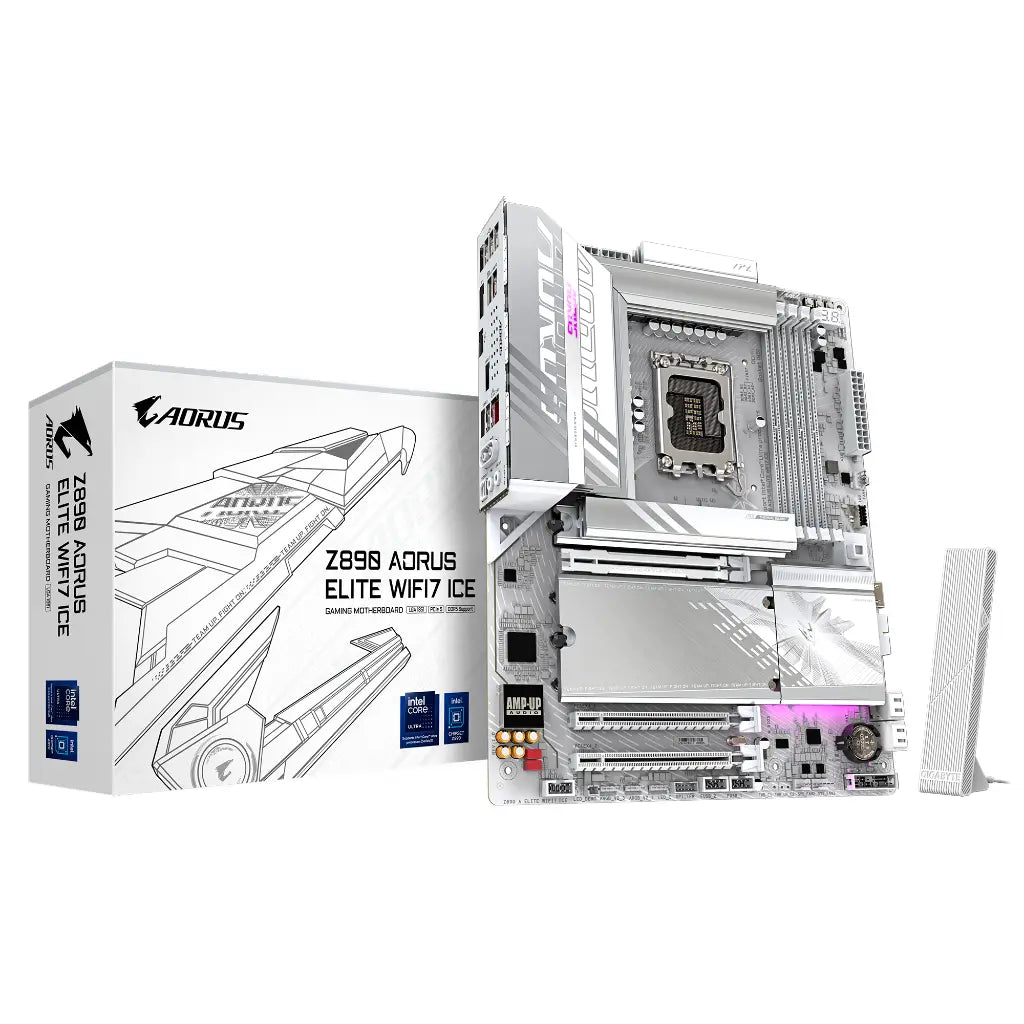 Gigabyte Z890 AORUS ELITE WIFI7 ICE Intel Z890 LGA1851 DDR5 ATX Motherboard-tpstech.in