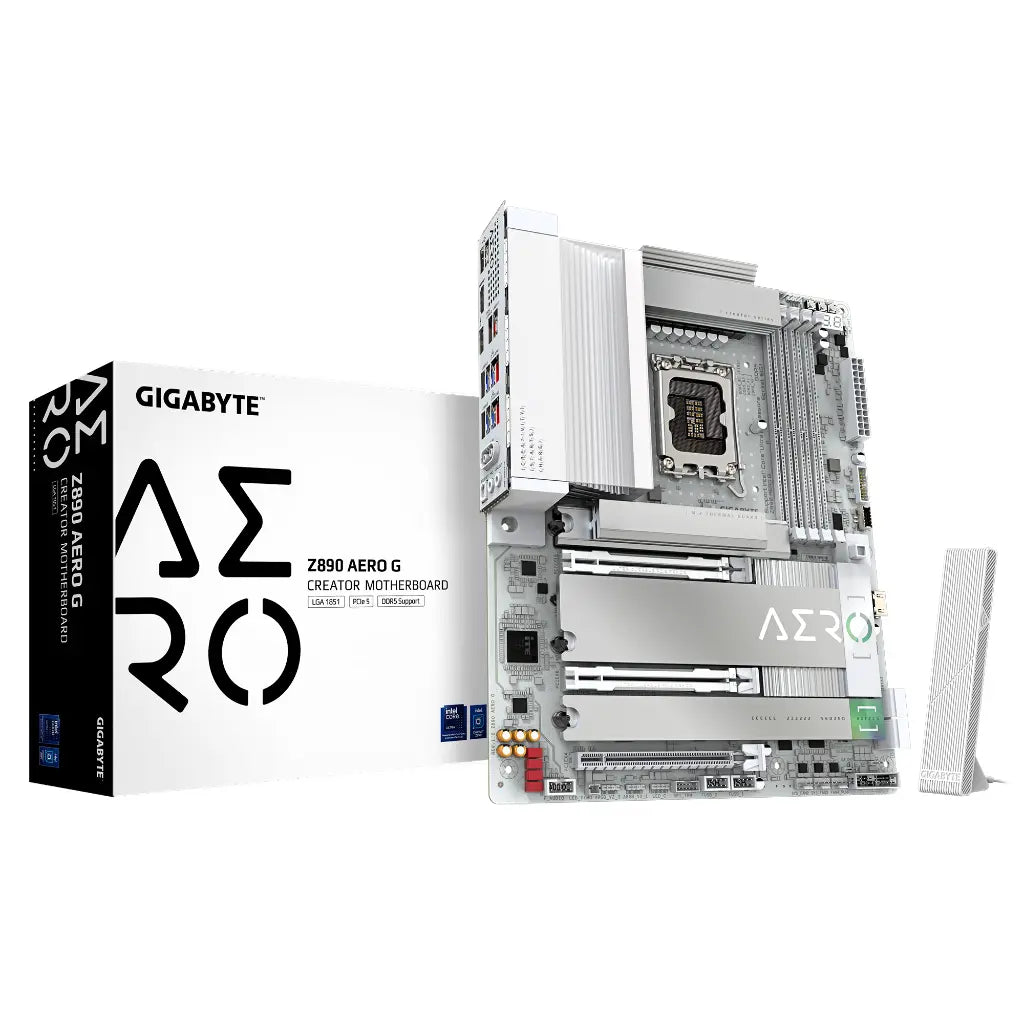 Gigqbyte Z890 AERO G WiFi Intel Z890 LGA1851 DDR5 ATX Motherboard-tpstech.in