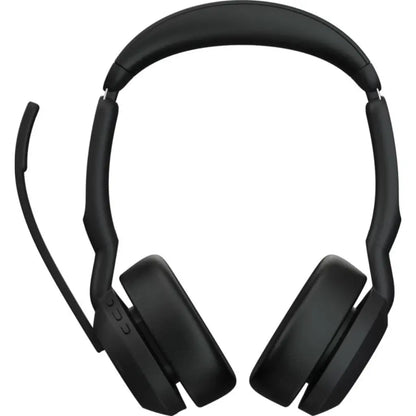 Jabra Evolve2 55 UC Stereo USB‑A Bluetooth Headset with Active Noise Cancellation & Charging Stand-tpstech.in