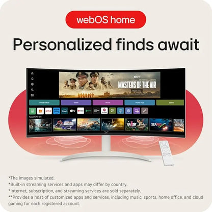 LG 34SR60QC 34" 100Hz UltraWide Curved WQHD Smart Monitor with webOS-tptech