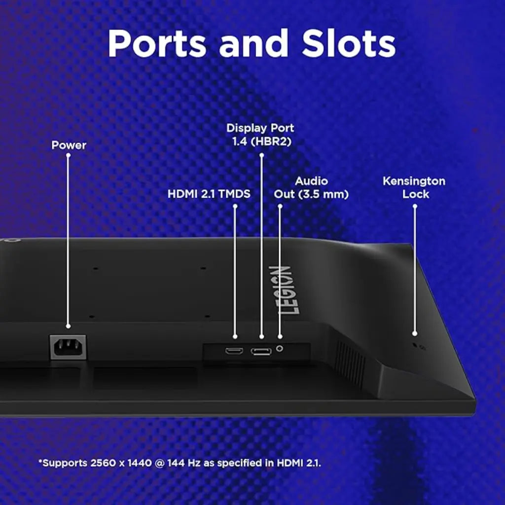 Lenovo Legion R24e 23.8″ 180 Hz 0.5 ms IPS FreeSync Ergo Gaming Monitor-tpstech.in