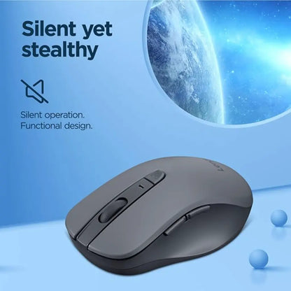 Lenovo WL310 1600 DPI  Bluetooth Silent Mouse - Grey-tpstech.in