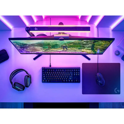 Logitech G240 Cloth Gaming Mouse Pad - Black-tpstech.in