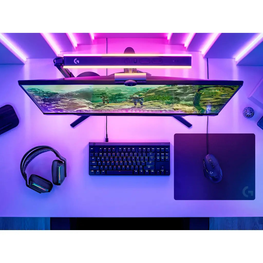 Logitech G440 Hard Gaming Mouse Pad - Black-tpstech.in