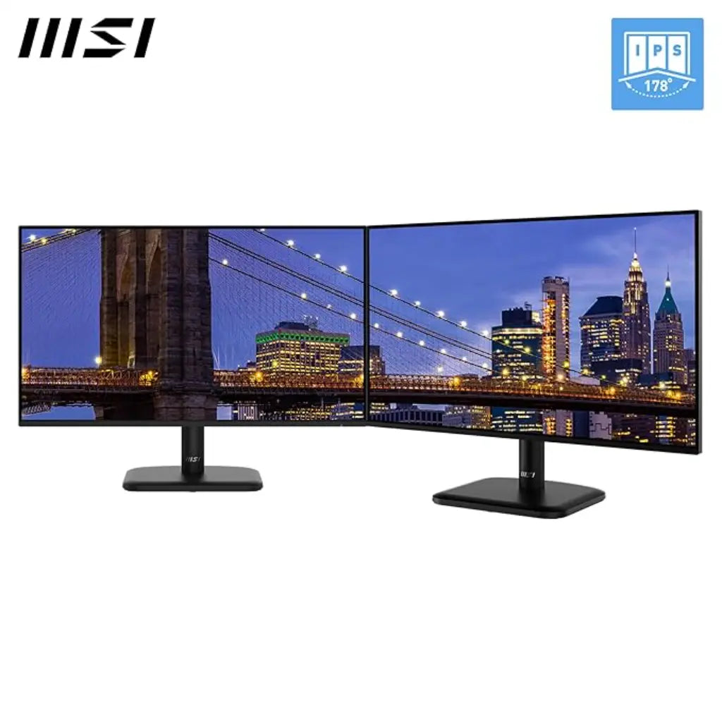 MSI PRO MP251L E2 24.5" 120Hz FHD IPS Monitor 1ms Response Adaptive-Sync-tpstech.in