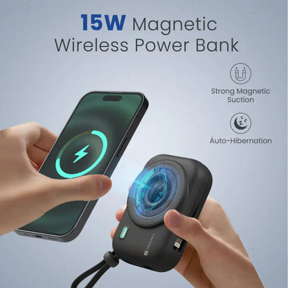 Portronics Power Shutter POR 2265 10000mAh Power Bank 22.5W Type C-tpstech.in