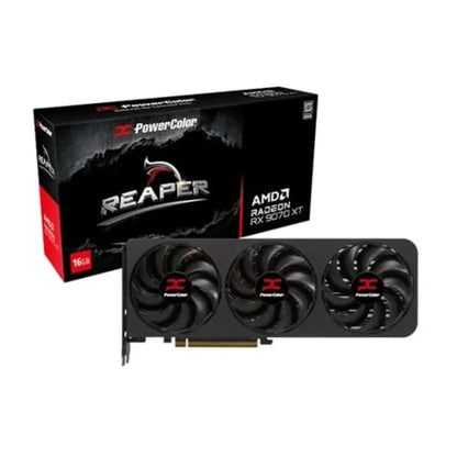 PowerColor Reaper Radeon RX 9070 XT 16GB GDDR6 Graphics Card-tpstech.in
