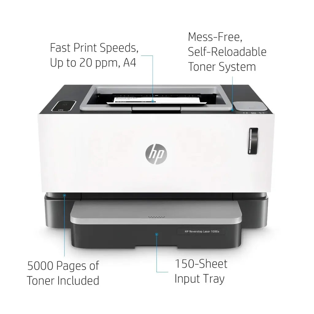 Protonics 1000a Single Function Monochrome Laser Printer 20 PPM-tpstech.in