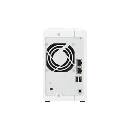 QNAP TS-216G Quad Core 2 Bay 2.5GbE Desktop Network Attached Storage - White-TPSTECH.IN