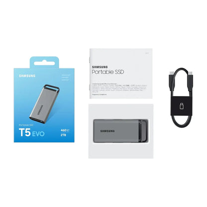 Samsung T5 EVO 8TB USB 3.2 Gen 1 Portable External SSD-tpstech.in