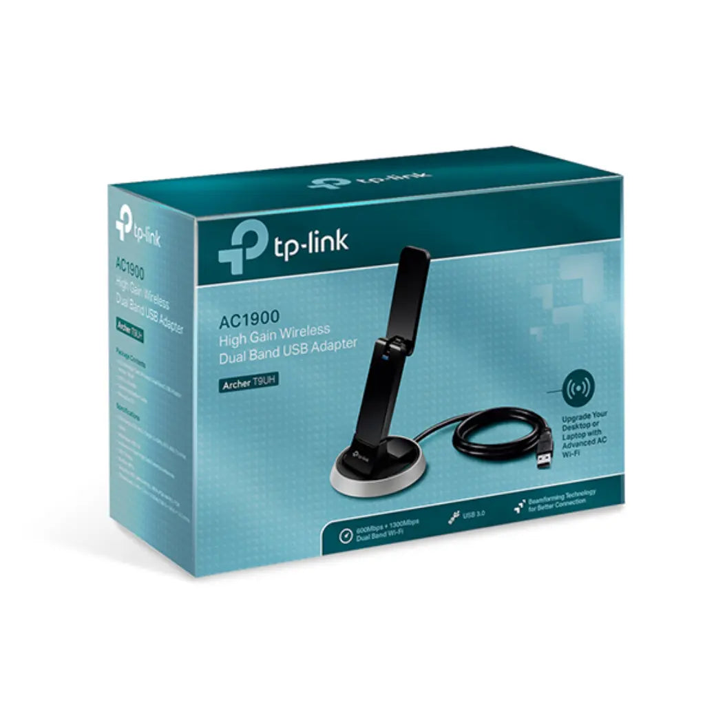 TP-Link Archer T9UH AC1900 High Gain Dual Band USB Wi-Fi Adapter-tpstech.in