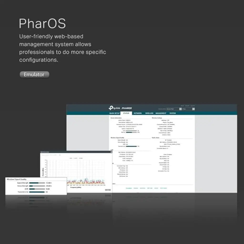 TP-Link CPE220 2.4GHz 300Mbps 12dBi Outdoor Wireless Access Point with Passive PoE-tpstech.in