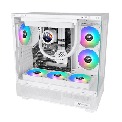 Thermaltake CT140 EX Reverse ARGB 140mm CPU Liquid Cooler 3-Pack White-tpstech.in