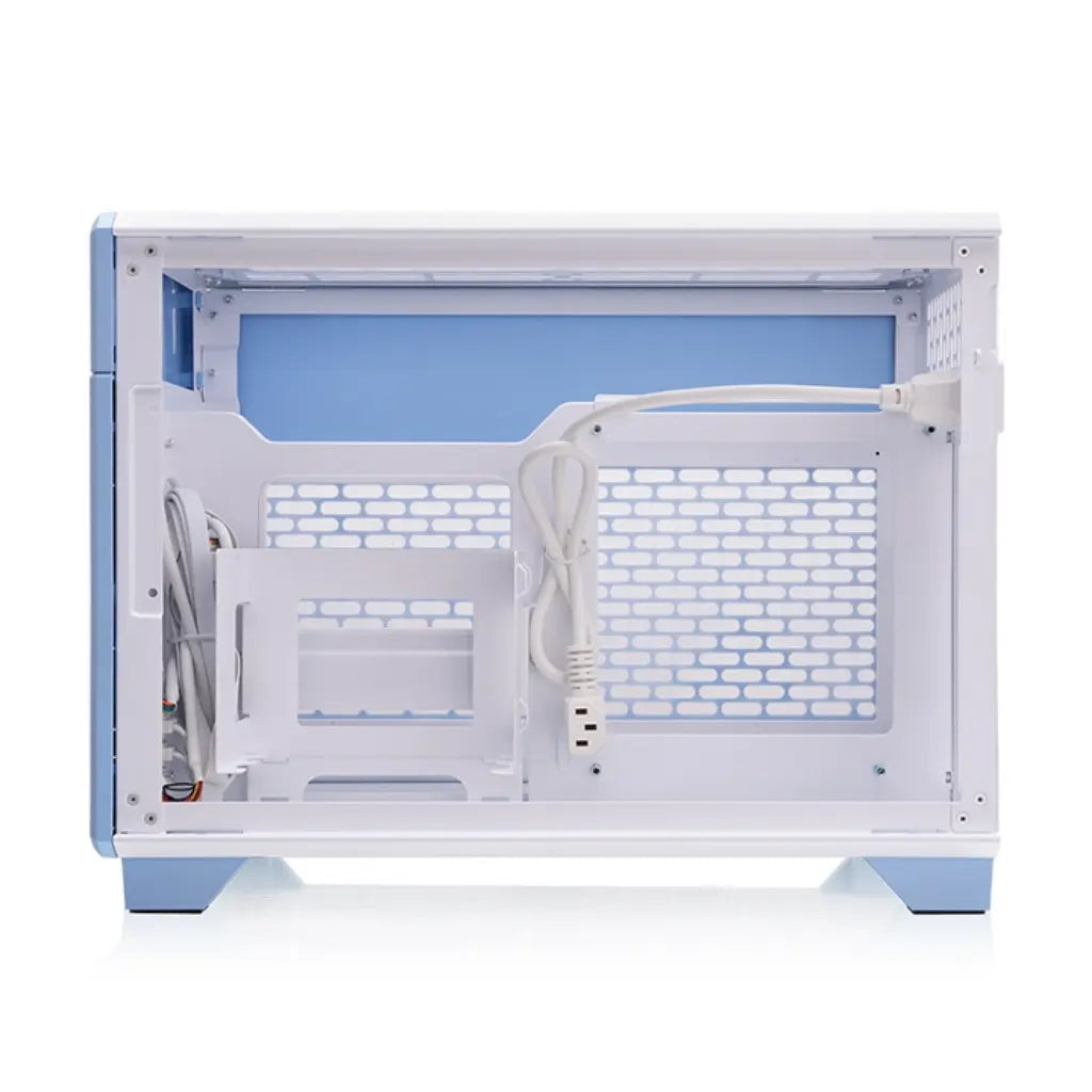 Thermaltake TR100 Mini-ITX Dual-Chamber Computer Case with PCIe 4.0 Riser - Hydrangea Blue-tpstech.in