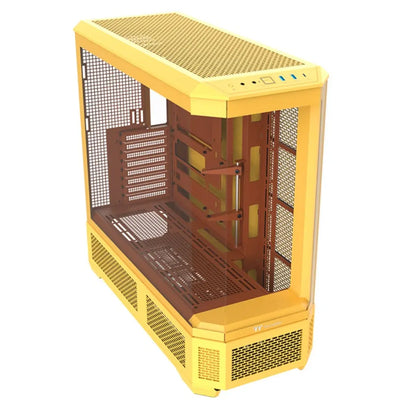 Thermaltake View 600 E-ATX Full Tower 4 Tempered Glass Panels Computer Case - Butter Caramel-tpstech.in