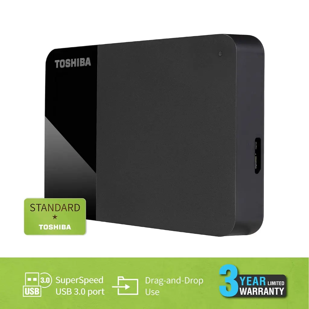 Toshiba Canvio Ready 4TB 2.5 Inch Portable Hard Drive with SuperSpeed USB 3.0-tpstech.in