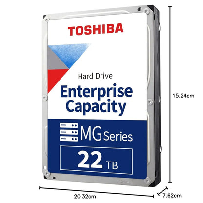 Toshiba  MG10AFA22TE 22TB 3.5-Inch SATA 7200RPM Enterprise HDD-tpstech.in