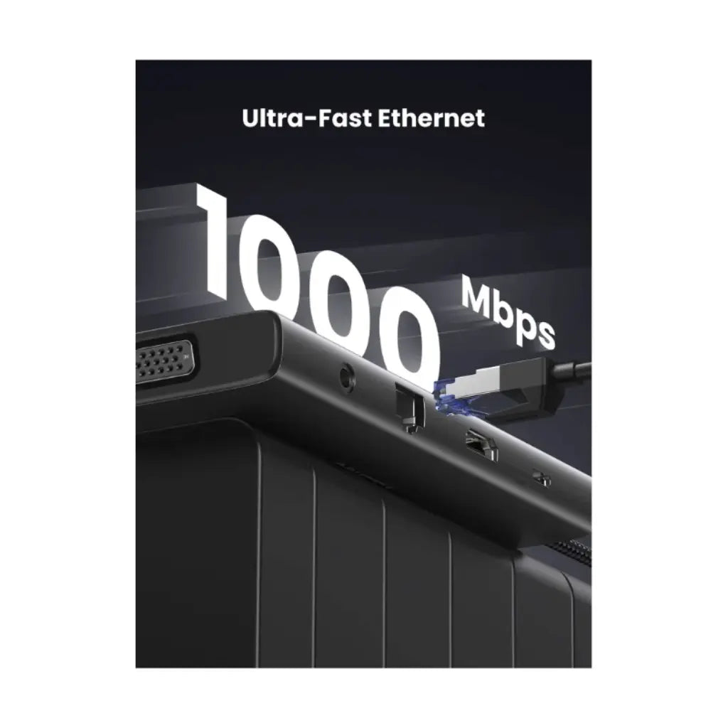 Ugreen 11-in-1 USB-C Docking Station with 4K@60Hz HDMI 100W PD-tpstech.in