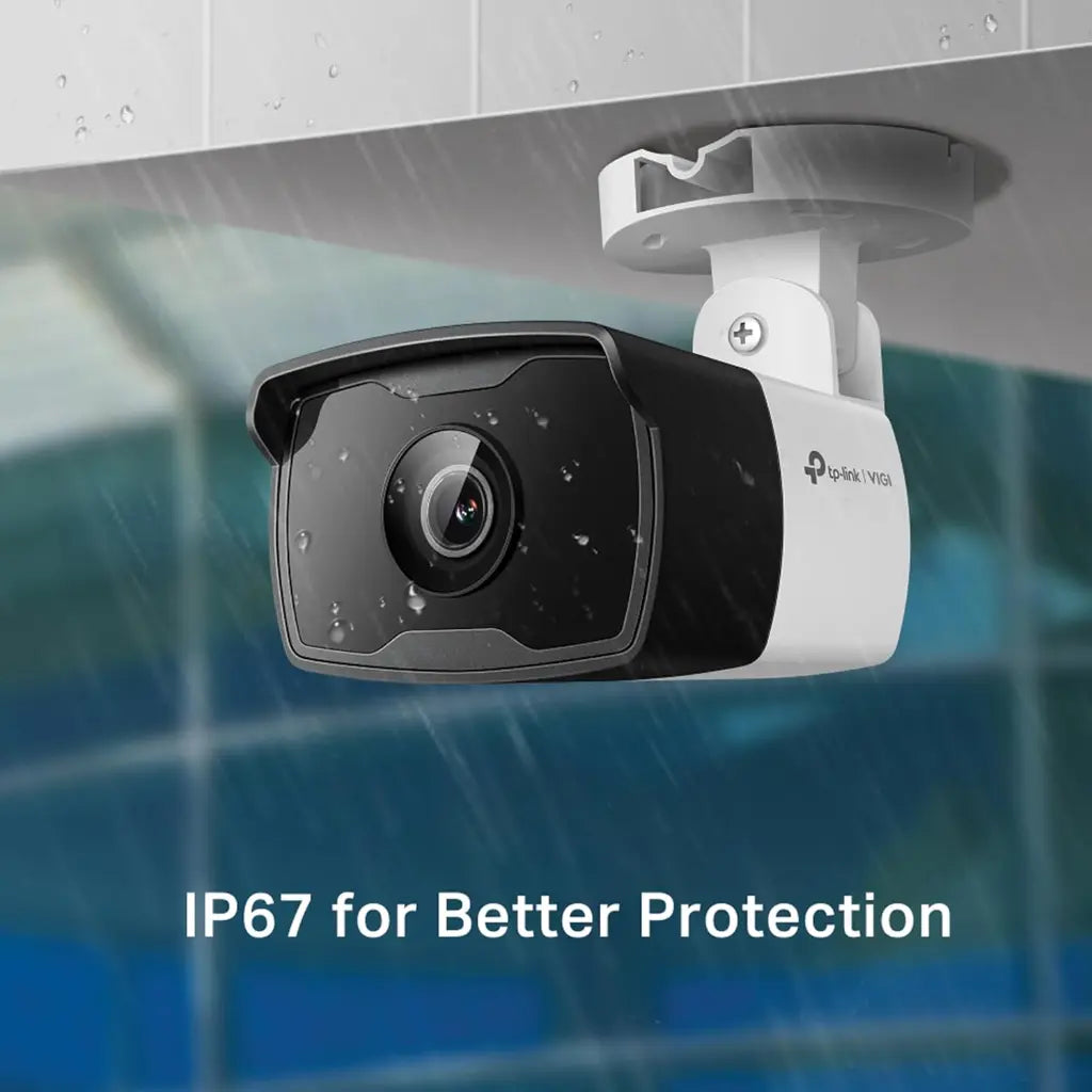 VIGI C330I 3MP Outdoor IR Bullet Network Camera with AI Detection PoE & H.265+ IP67 Waterproof-tpstech.in