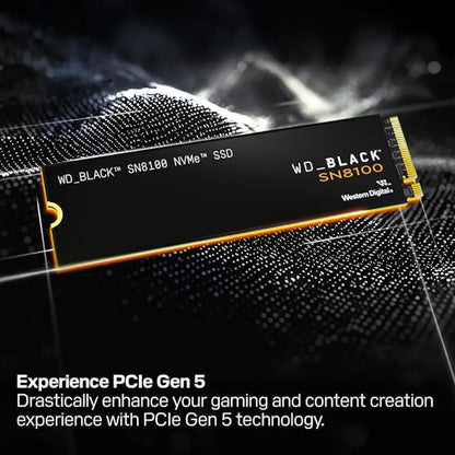 WD BLACK SN8100 4TB NVMe PCIe Gen5 M.2 Internal Gaming SSD-tpstech.in