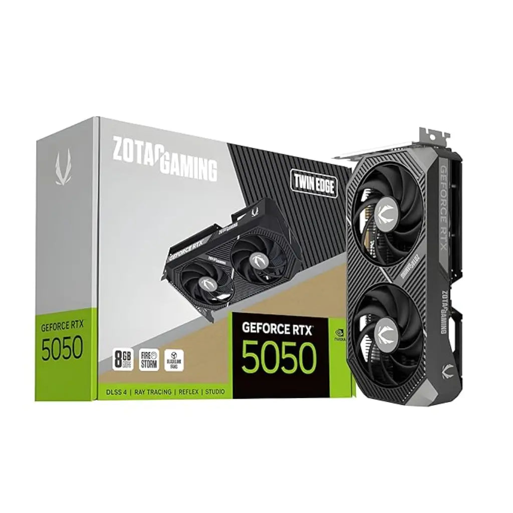 ZOTAC Gaming GeForce RTX 5050 Twin Edge 8GB GDDR6 Graphics Card-tpstech.in