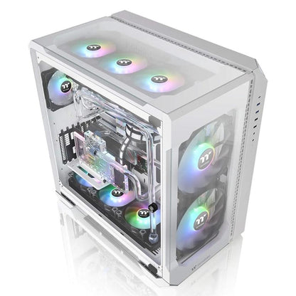 Thermaltake View 51 Tempered Glass ARGB Snow E-ATX Full Tower Computer Case