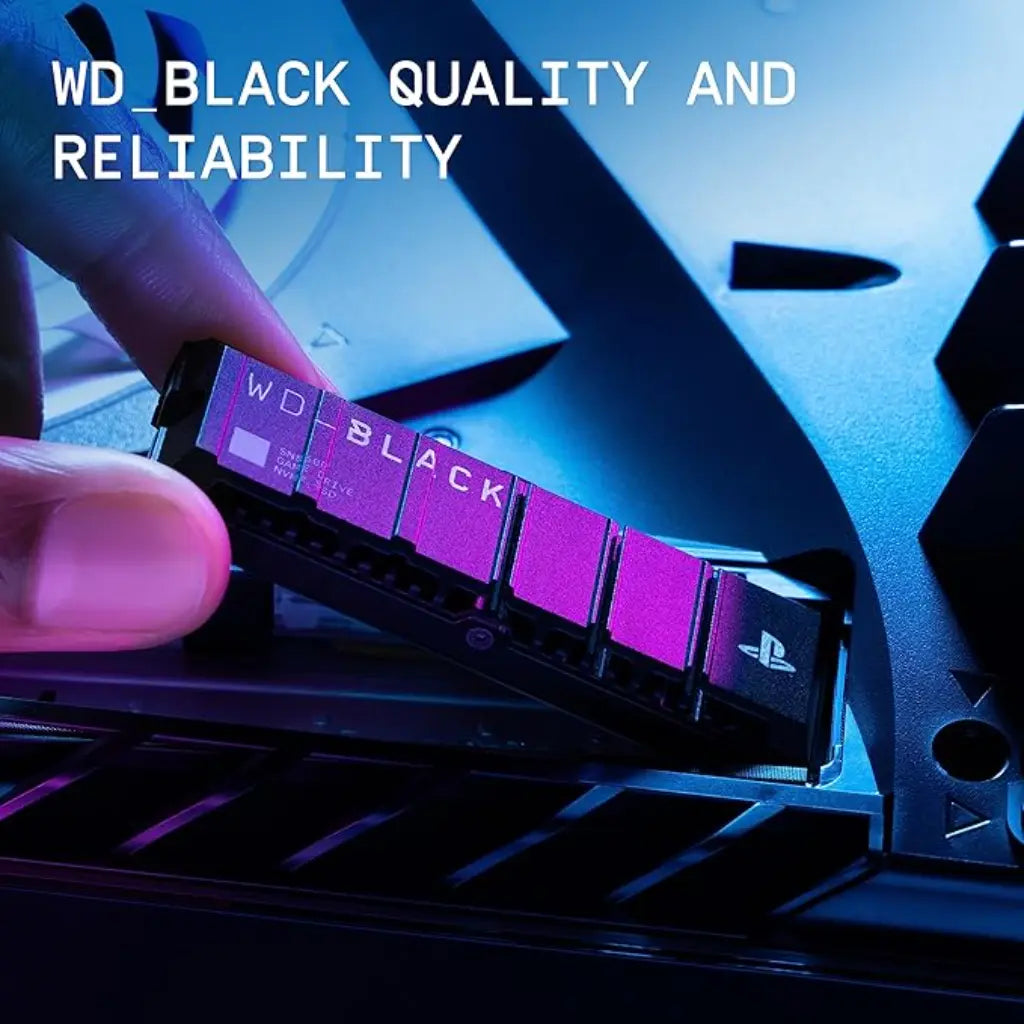 WD Black SN850P 1TB NVMe Gen4 M.2 Internal SSD with Heatsink