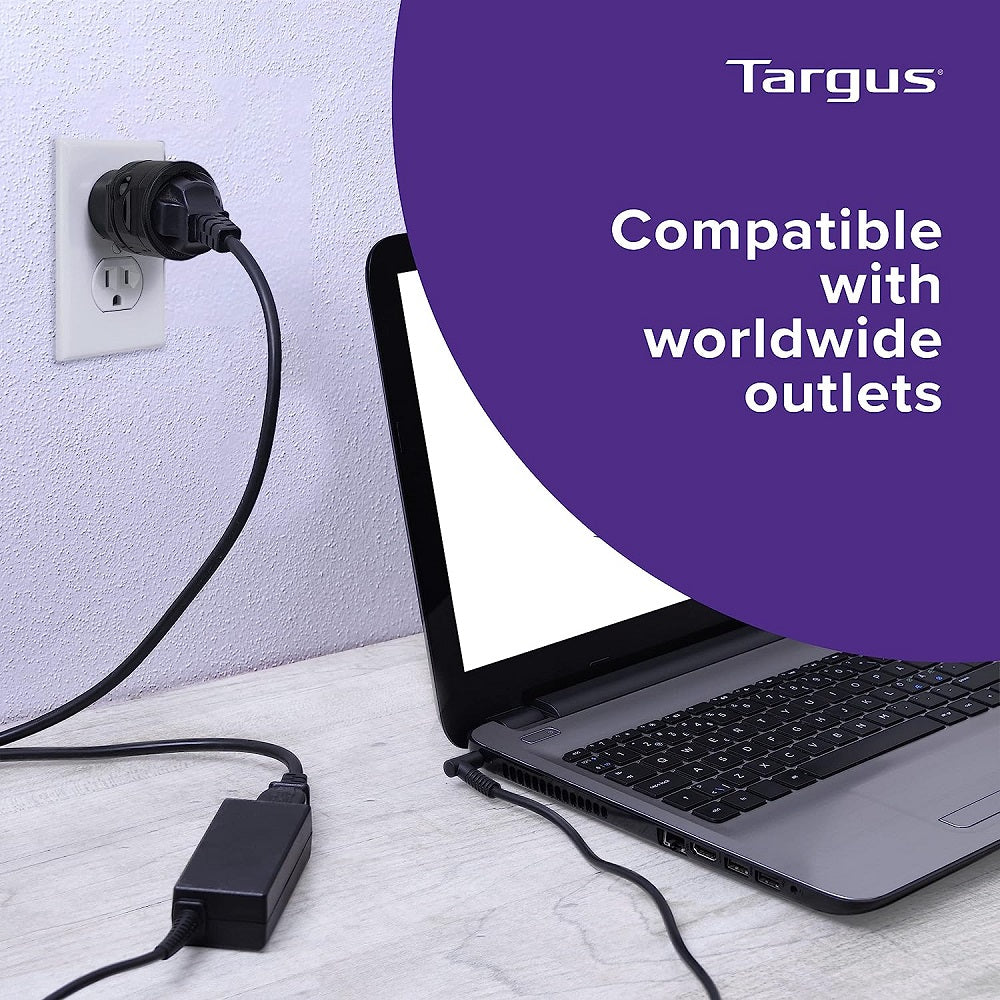 Targus APK01AP World Power Travel Adapter (Black)