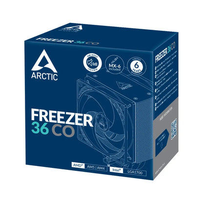ARCTIC Freezer 36 120mm Single Tower CPU Air Cooler - Black