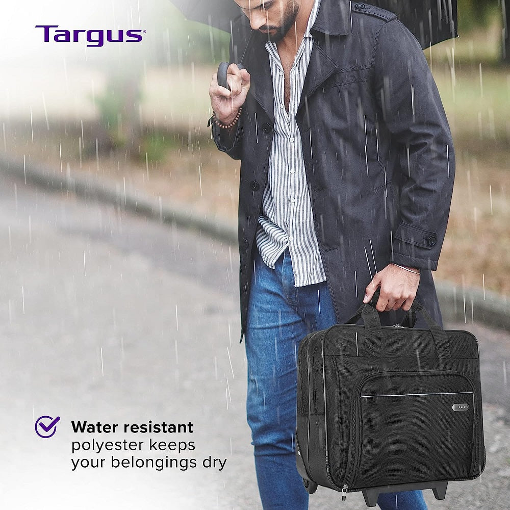 Targus TBR003 Rolling Laptop Case (Black) - Main Image