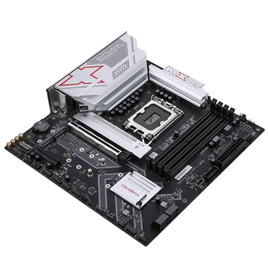 Colorful BATTLE‑AX B860M‑PLUS WIFI-V20 B860 LGA 1851 DDR5 Micro‑ATX Motherboard