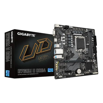 Gigabyte B760M H Intel B760 LGA1700 DDR4 Micro ATX Motherboard
