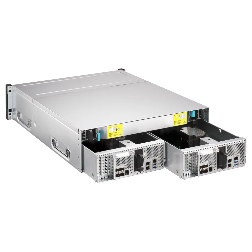 QNAP ES1686dc-2142IT-128G 16 Bay 3U Rackmount Next Generation Enterprise ZFS NAS