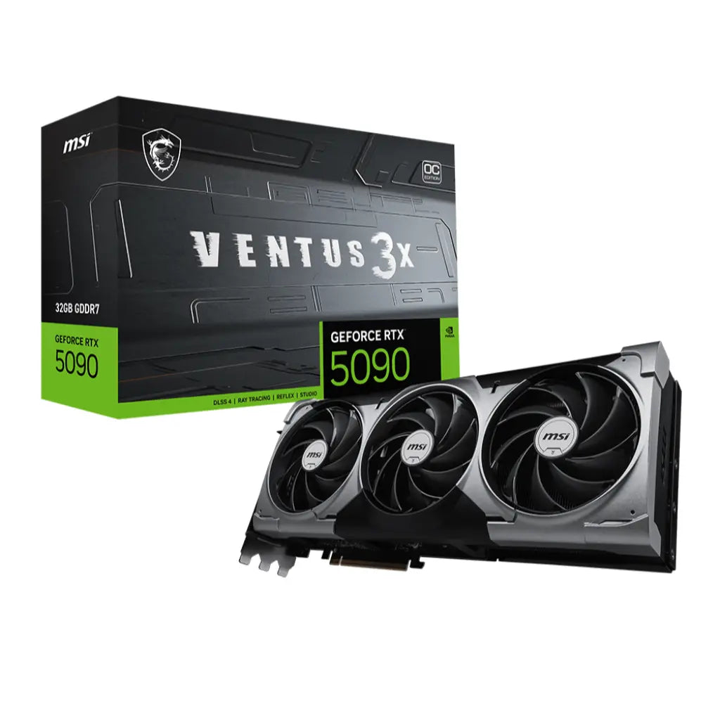 MSI GeForce RTX 5090 Ventus 3X OC 32GB GDDR7 Graphics Card-tpstech.in
