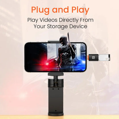 Portronics POR 2789 Bridge Y USB A to Type C OTG Adapter Fast Charging-tpstech.in