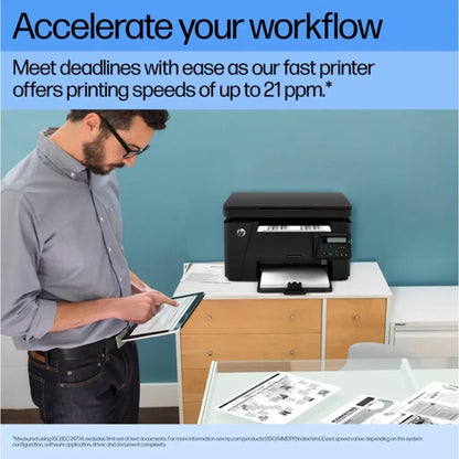HP LaserJet Pro M126nw Wireless All-in-One (Print,Copy,Scan) Monochrome Laser Printer-tpstech.in
