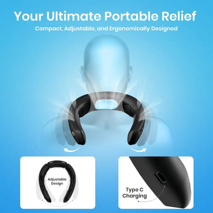 Portronics Cool Aid POR 2680 Portable Neckband Cooling Fan with 360° Airflow-tpstech.in