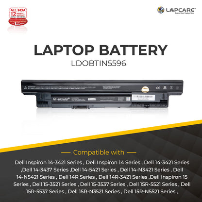 Dell Compatible Laptop Battery Inspiron 3421 3521 5521 3721 44WHr 6 Cell