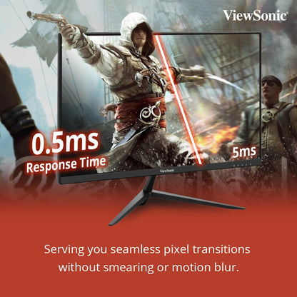 ViewSonic VX2428J Omni 24” 180Hz HDR10 1080p FHD IPS Panel Gaming Monitor with Speakers