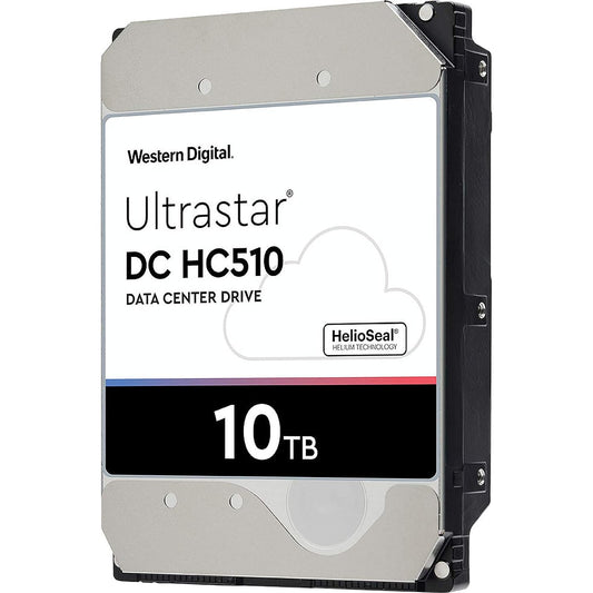 Western Digital Ultrastar DC HC510 10TB 3.5" SATA 6Gb/s 7200 RPM Enterprise NAS Hard Drive