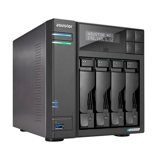 Asustor Lockerstor 4 Gen2 AS6704T 4 Bay NAS Network Attached Storage (Diskless)