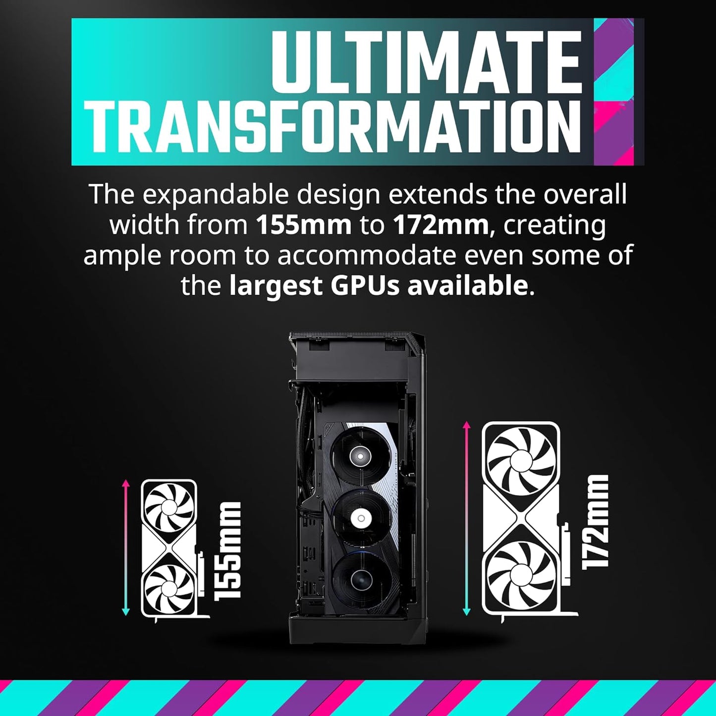 Cooler Master NCORE 100 MAX SFF Ready Mini Tower Computer Cabinet - Silver Edition